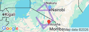 11 Days East African Classic Safari: A Journey Through the Wildebeest Migration Map