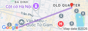 Hanoi Vespa Tours - Let Touch Hanoi’s Culture Lively on a Vespa scooter Map