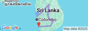 7 Days Tour Around Sri Lanka Map