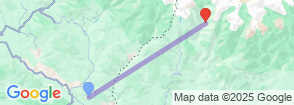 Ramechhap to Lukla Flight Map