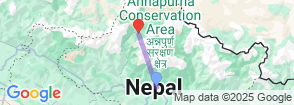 Pokhara to Jomsom Flight Map