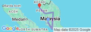 Malaysia Cultural and Historic Treasures - Customizable Map