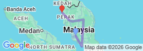 Malaysia Cultural and Historic Treasures - Customizable Map