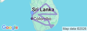 Elephant in Sri Lanka Map