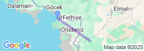 5 Days Fethiye City Tour Packages Map