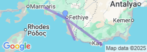 Fethiye Private Tours 7 Day Map