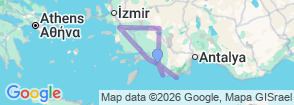 Fethiye Adventure and Nature Tours 8 Day 7 Night Tour Map