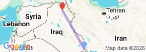 Iraq 9 Days Christian Pilgrimage Tour Package Map