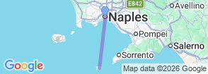 Capri Boat tour areoind the island from Naples - shared tour Map