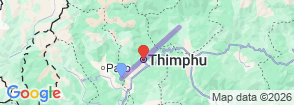 Bhutan - The Hidden Kingdom Map