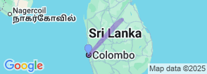 Private Day Tour from Colombo to Sigiriya Fortress, Dambulla Caves and National Park safari tour  Map