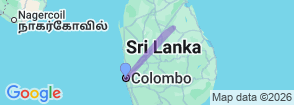 Private Day Tour from Colombo to Sigiriya Fortress, Dambulla Caves and National Park safari tour Map