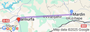 2-Day Cultural & Historical Journey: Mardin, Göbeklitepe, & Şanlıurfa Map