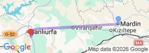 2 Day Mardin, Göbeklitepe, & Şanlıurfa Tour - Cultural & Historical Journey Map