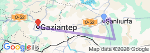 3-Day Historical Odyssey: Discover Göbeklitepe, Karahantepe, Urfa & Gaziantep Map