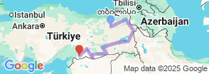 9-Day Ultimate Anatolian Heritage Tour: Erzurum, Ani Ruins, Mt. Nemrut & More Map