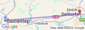 Ancient Beginnings: Gaziantep to Urfa & Gobeklitepe Expedition - 2 Days 1 Night Map