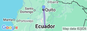 2 Day Cotopaxi and Baños Tour Ecuador Adventure Experience Map