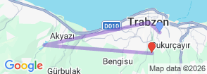 Daily Trabzon City Tour Map