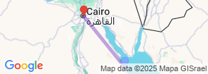 Cairo Flight from Hurghada: Pyramids, Egyptian Museum Map