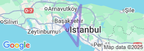 Itinerary for 5 day Daily Trip to Istanbul (Istanbul City Sightseeing  Packages) Map