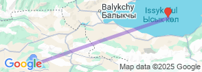 3 Day Kyrgyzstan Discovery Tour: Bishkek, Bokonbaevo, Son-Kul & Burana Tower Map