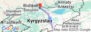 Photo Tour Kyrgyzstan July 2024 Map