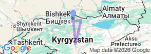 UAE National Day holiday package to Kyrgyzstan, 3 days 2 night Map