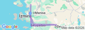 Seven Churches of Revelation Tour 5 Days Map