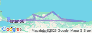 11 Day Black Sea Tour Istanbul Safranbolu Amasra Kastamonu Sinop Samsun Trabzon Map