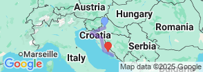 Classic Croatia: 6 Days Capital to Coast Map
