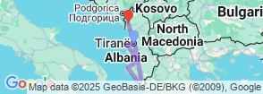 Immersion in Albania in 12 days Map