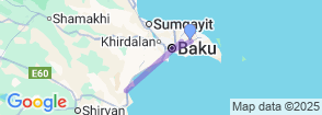 3 nights/4 days in Azerbaijan Map