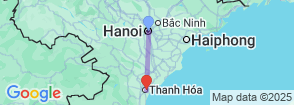 Pu Luong 2D1N classic tour from Hanoi Map