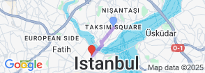 Synagogue with Mosque and Church Walking Tour in Istanbul Map