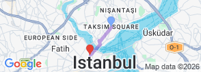 Synagogue with Mosque and Church Walking Tour in Istanbul Map