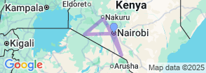 Luxury Kenya Safari: 7 Days in Amboseli, Lakes, and Masai Mara with Sopa Lodges Map