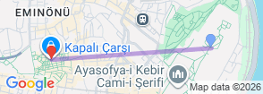 Istanbul: Ottoman Marvels Afternoon Tour Map