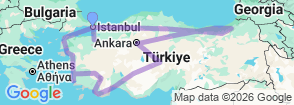 24 Day Grand Turkey Expedition: Culture, History, Nature and Coastlines Map