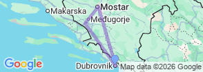 Private Mostar, Ston and Kravice Waterfalls - Costumizable Map