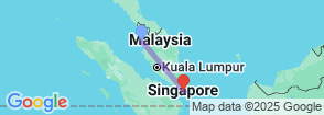 P32 6D 5N Tour Penang - Singapore drop off Map