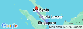 6 Day Singapore Penang Tour Multi Destination Experience Map