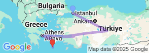 15-DAY TURKEY & GREECE HIGHLIGHTS COMBINED GUARANTEED DEPARTURE TOUR 2025 - 2026 Map
