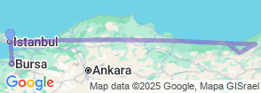10 Day Istanbul, Trabzon & Bursa Discovery Tour: From Ottoman Palaces to Black Sea Highlands Map