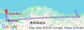 16 Day Trabzon & Uzungöl to Istanbul Holiday: Nature, Culture & Heritage Map