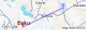 Baku : Airport transfer Map