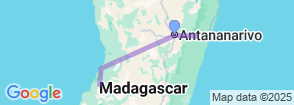Classic Tour in Madagascar – 8 Days Map
