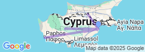 Guaranteed Departure Tours Discover Cyprus Larnaca 8 Days / 7 Nights Map