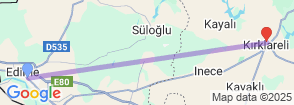 4 Days Edirne & Kirklareli City Tour Map