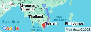 ITA Travel - Vietnam 9D/8N :  EMPEROR CRUISE … WHERE ROYAL GLAMOUR & HERITAGE COMBINE Map